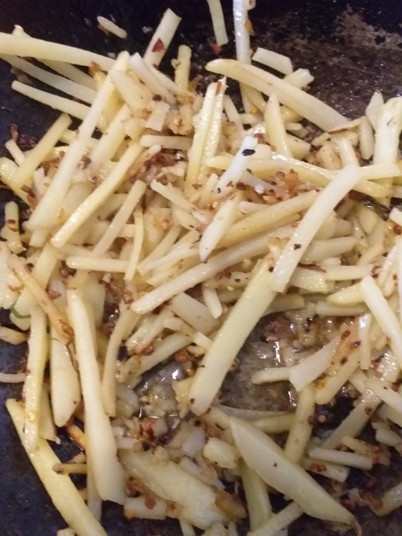 Sichuan potato shreds